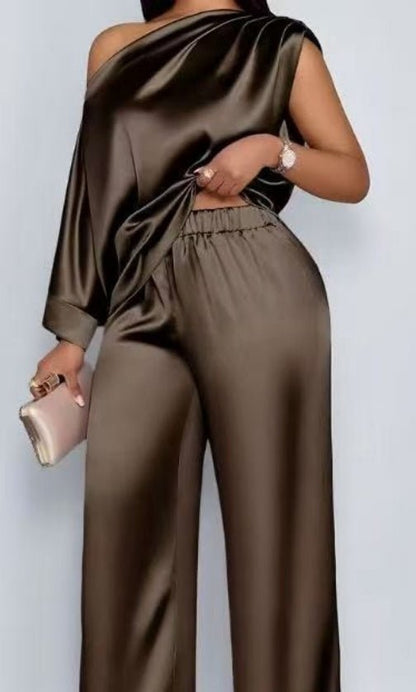 Luxe Satin Lounge & Party Set - BKKFinds
