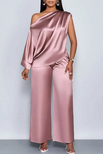 Luxe Satin Lounge & Party Set - BKKFinds