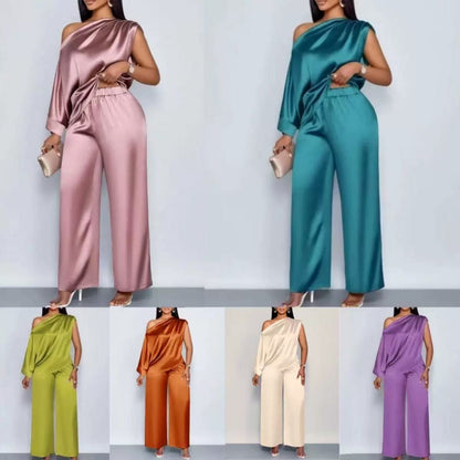 Luxe Satin Lounge & Party Set - BKKFinds