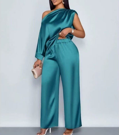 Luxe Satin Lounge & Party Set - BKKFinds