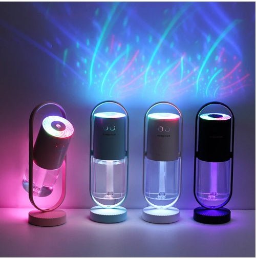 USB Ultrasonic Air Humidifier With Starry Projection - BKKFinds