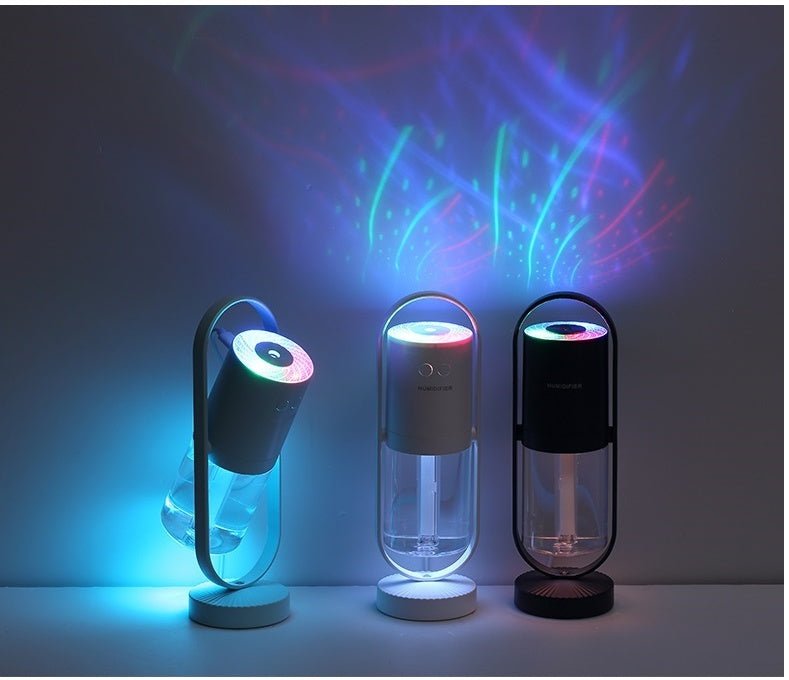USB Ultrasonic Air Humidifier With Starry Projection - BKKFinds