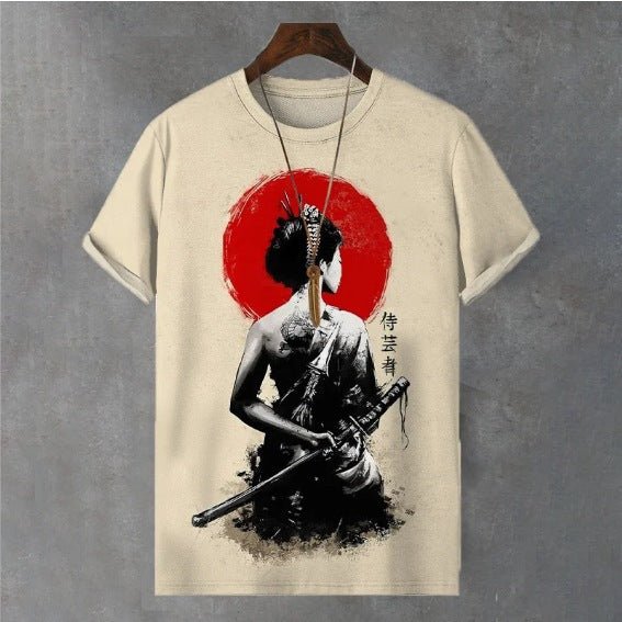Men’s 3D Printed T-Shirt Casual Short Sleeve Top - BKKFinds