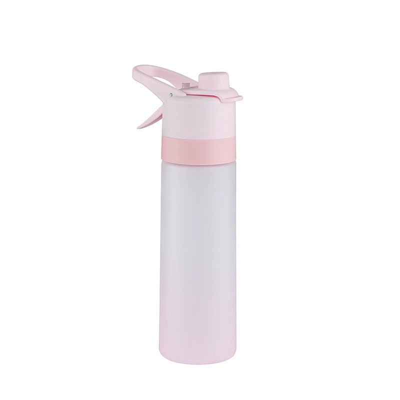 Misting Sports Water Bottle Large Capacity Leakproof Cup - BKKFinds