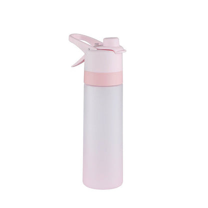 Misting Sports Water Bottle Large Capacity Leakproof Cup - BKKFinds