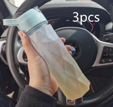 Misting Sports Water Bottle Large Capacity Leakproof Cup - BKKFinds