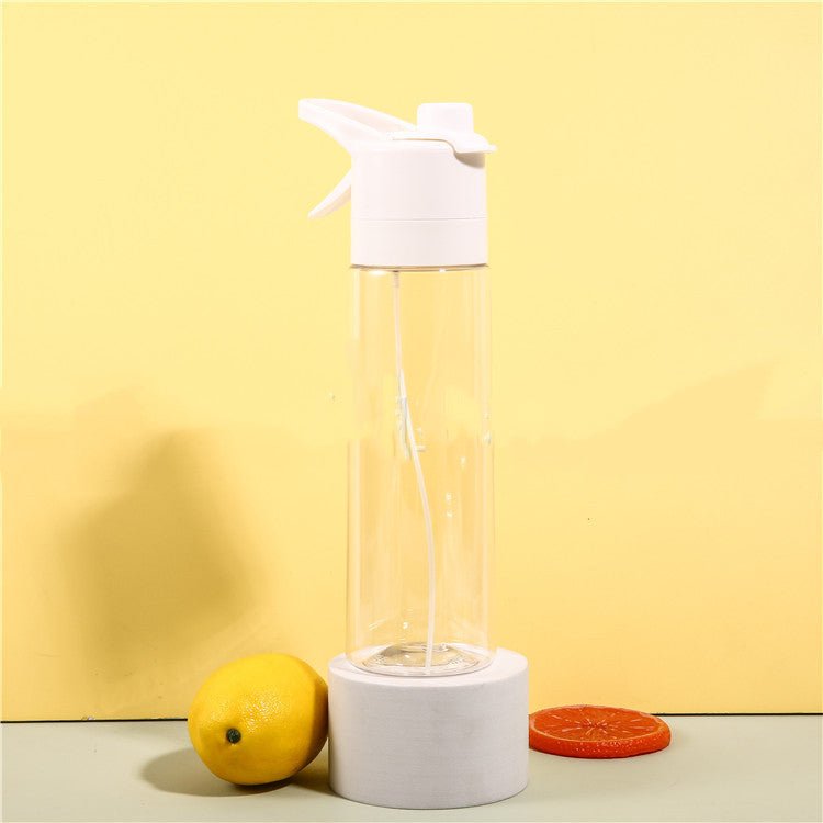Misting Sports Water Bottle Large Capacity Leakproof Cup - BKKFinds