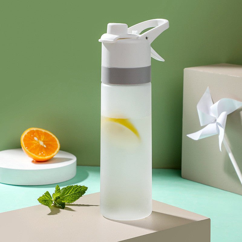Misting Sports Water Bottle Large Capacity Leakproof Cup - BKKFinds