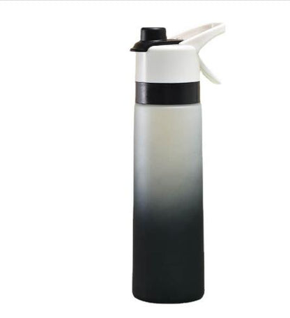 Misting Sports Water Bottle Large Capacity Leakproof Cup - BKKFinds