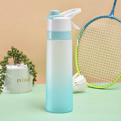 Misting Sports Water Bottle Large Capacity Leakproof Cup - BKKFinds