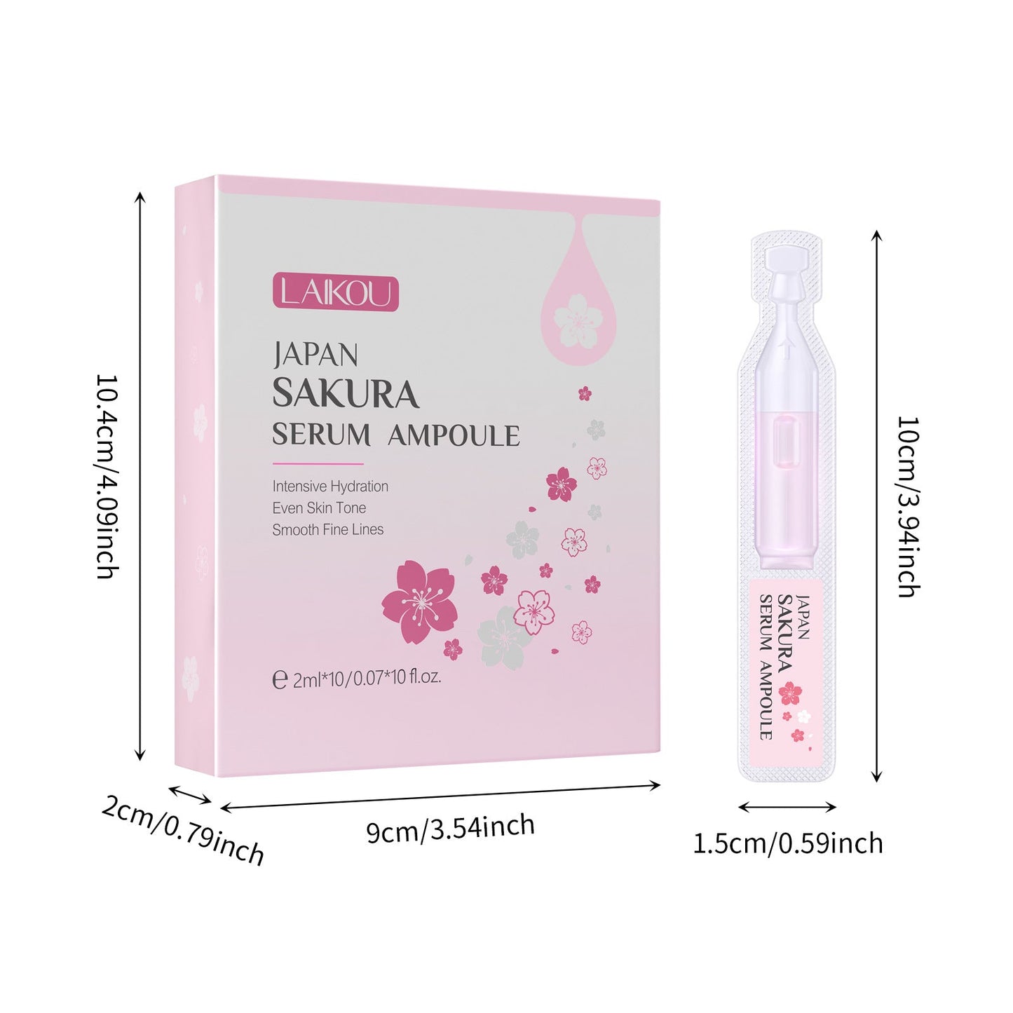 Nicotinamide Hydrating Facial Essence Ampoules Set - BKKFinds