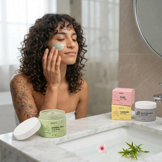 BKKFinds Acne Removal Clay Mask 120g BKKFinds Health, Beauty & Hair / Beauty Tools / F Ginger Green Tea Rose Clay Face Mask 120 g