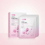 BKKFinds Boxed 25gx10pcs BKKFinds Health, Beauty & Hair / Beauty Tools / F Cherry Blossom Hydrating Facial Mask Set