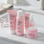 BKKFinds 100ml toner BKKFinds Health, Beauty & Hair / Beauty Tools / F Cherry Blossom Facial Skincare Set – Complete Routine
