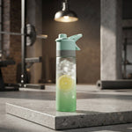 BKKFinds Black BKKFinds KITCHEN ESSENTIALS Misting Sports Water Bottle Large Capacity Leakproof Cup