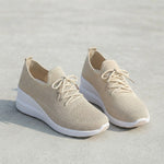 BKKFinds Beige / 35 BKKFinds Home page Women’s Mesh Casual Sneakers – Lightweight Wedge Sole