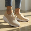 BKKFinds Beige / 35 BKKFinds Home page Women’s Mesh Casual Sneakers – Lightweight Wedge Sole