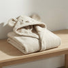 Kids Hooded Cotton Animal Bathrobe