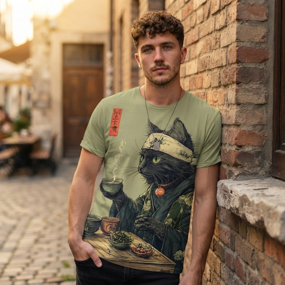 Mens 3D Printed Casual T-Shirt
