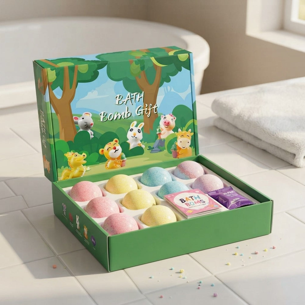 Kids Bath Spa Fizzies with Hidden Toy