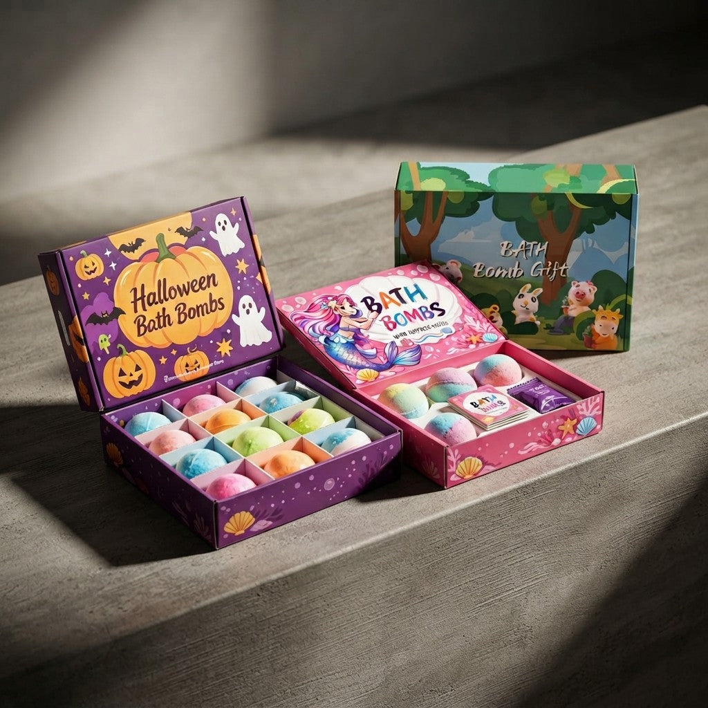 BKKFinds ocean / 60g BKKFinds Home page Kids Bath Spa Fizzies with Hidden Toy