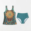 Vintage Polka Dot High Waist Bikini Set