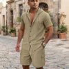 Mens Linen Blend Summer Outfit