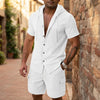 Mens Linen Blend Summer Outfit