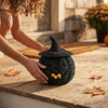 Wicker Pumpkin Lantern