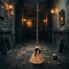 Animated Floating Witch Broom