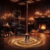 Animated Floating Witch Broom