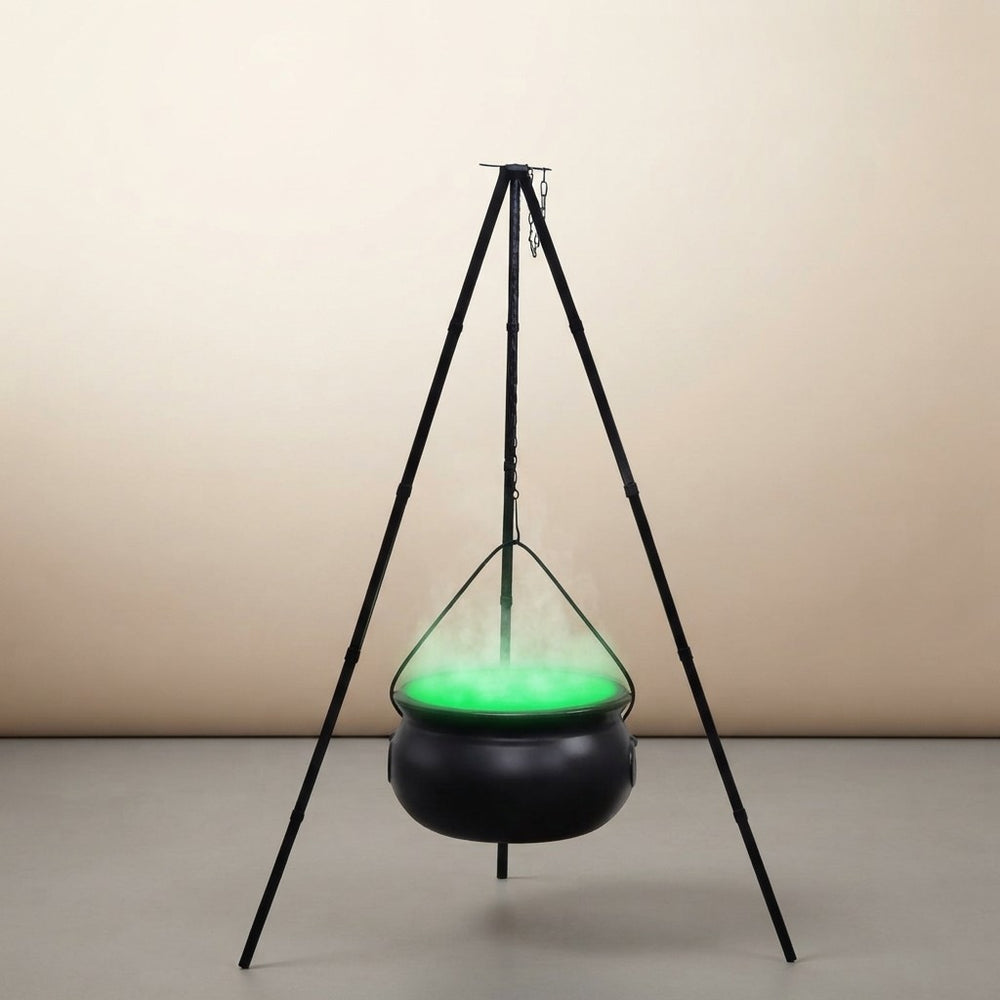 Large Witch Cauldron Halloween Decor