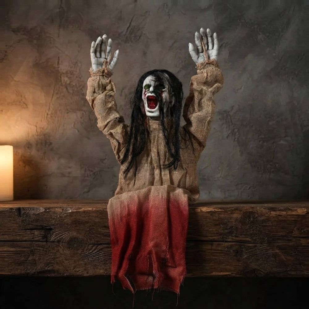 Halloween Bloody Eye Doll Ornament