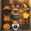 Spooky Halloween Paper Hanging Sign