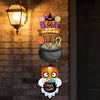 Spooky Halloween Paper Hanging Sign