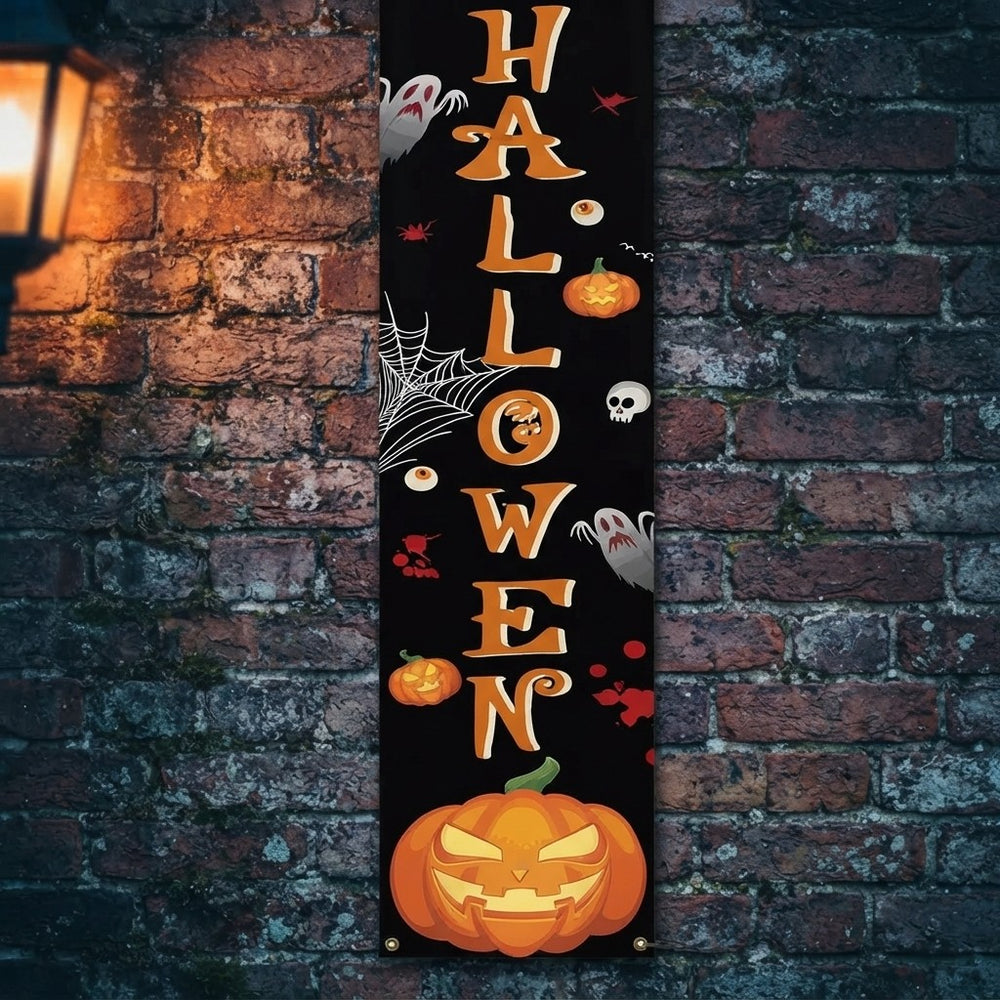 Spooky Halloween Welcome Banner