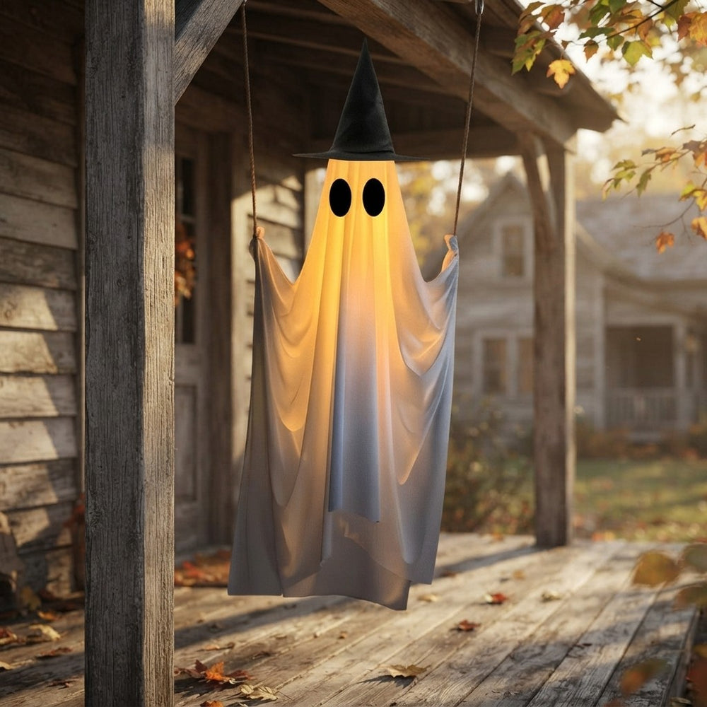 Hanging Ghost Porch Decoration