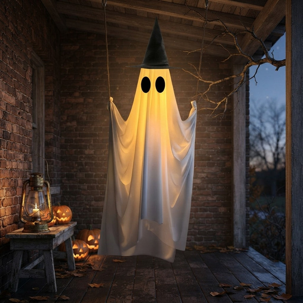 Hanging Ghost Porch Decoration