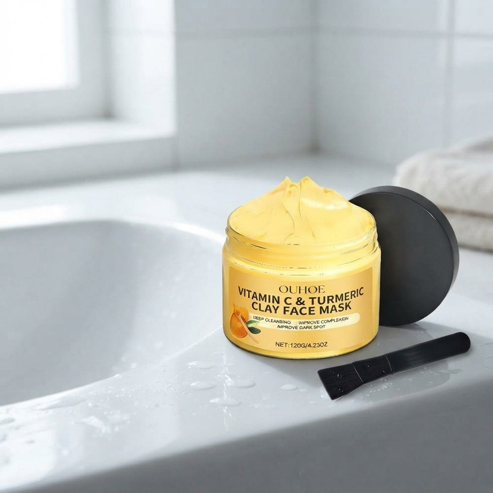 Vitamin C Turmeric Clay Mask