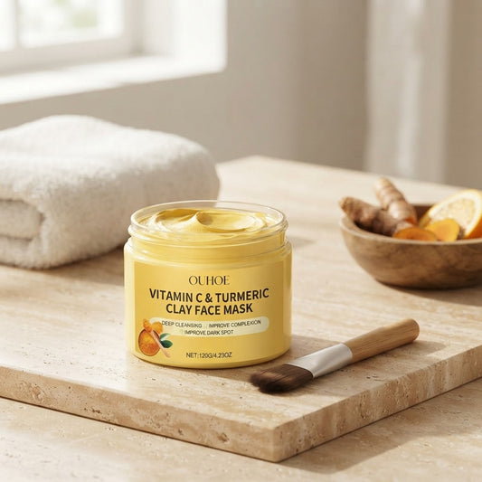 BKKFinds 120g / 1pcs BKKFinds Turmeric Vitamin C Clay Face Mask