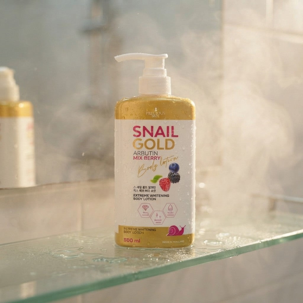 Snail Mucin Brightening Body LotionNourish and brighten the look of your skin with this snail mucin body lotion, infused with arbutin and mixed berry extracts for a smoother, more radiant-looking compHealth, Beauty & Hair / Beauty Tools / FBKKFindsBKKFindsSnail Mucin Brightening Body Lotion