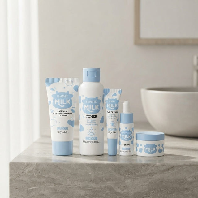 Milk Glowing Skincare Set