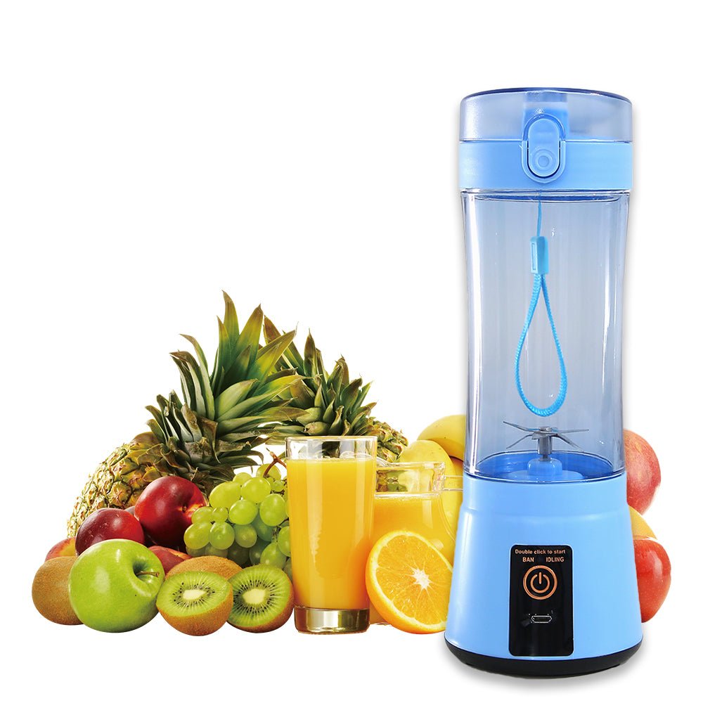 Portable USB Rechargeable Smoothie Blender 380 ml - BKKFinds