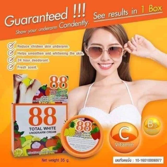 S88 Total White Underarm Cream (35g) - BKKFinds