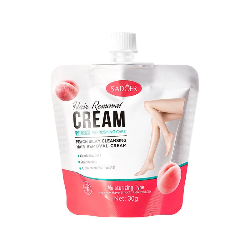 Silky Underarm Leg Peach Hair Removal Cream - BKKFinds