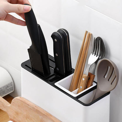 Tableware Storage Holders Kitchen Knife Plastic Storages Racks For Kitchen Convenience Cabinet Kitchen Gadgets - BKKFinds