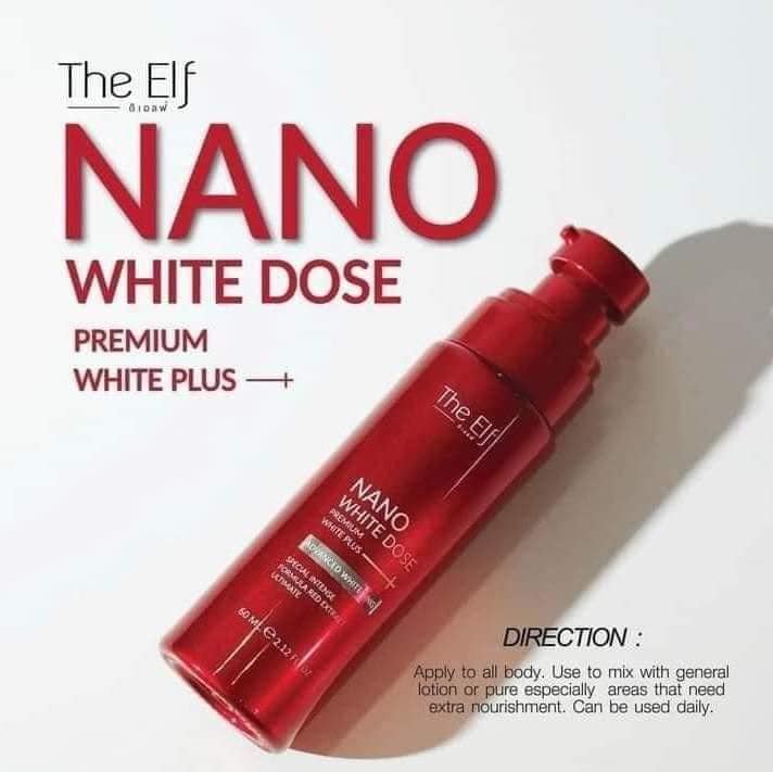 The Elf Nano White Dose Premium White Plus (60ml) - BKKFinds