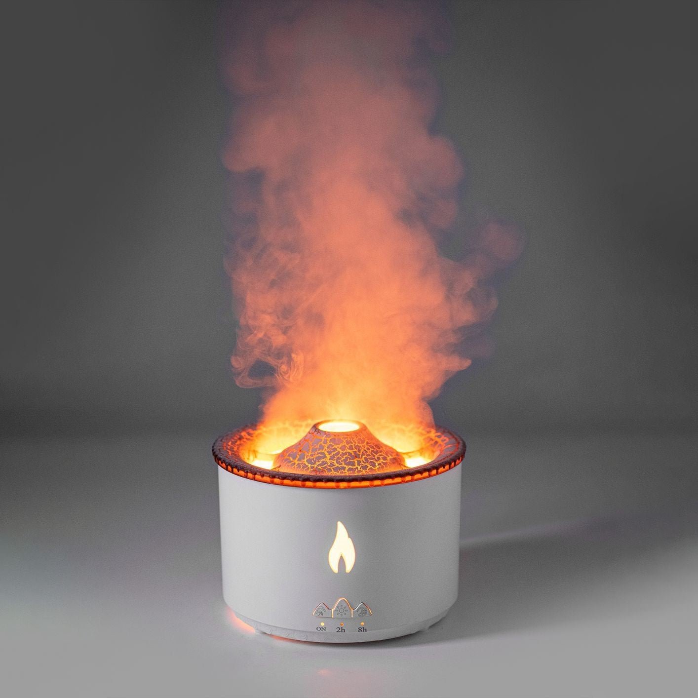 Ultrasonic Flame Effect Essential Oil Aromatherapy Diffuser - BKKFinds