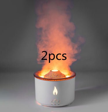 Ultrasonic Flame Effect Essential Oil Aromatherapy Diffuser - BKKFinds