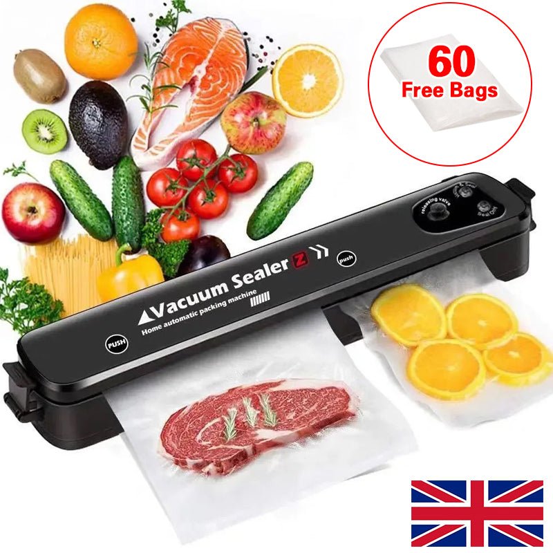 Automatic Vacuum Food Sealer – Compact One-Touch Sealing - BKKFinds